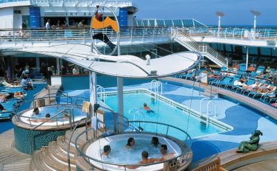 Royal Caribbean Brilliance of the Seas pool deck